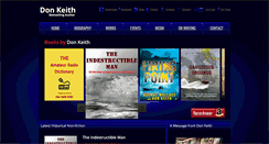 Desktop Screenshot of donkeith.com